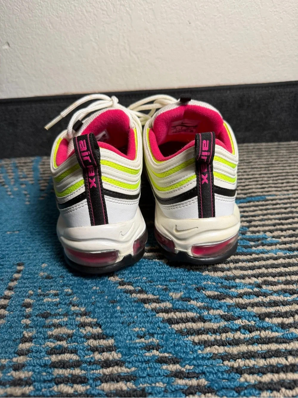 Nike Air Max 97 White Rush Pink Volt